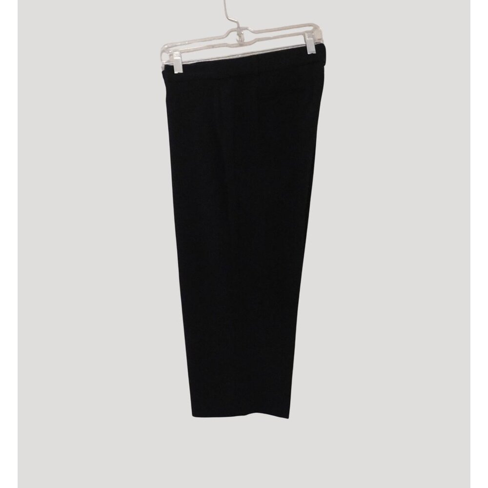 Briggs Capri Pants Size 14 Navy Blue Elastic at Waist Polyester Blend - Picture 7 of 8